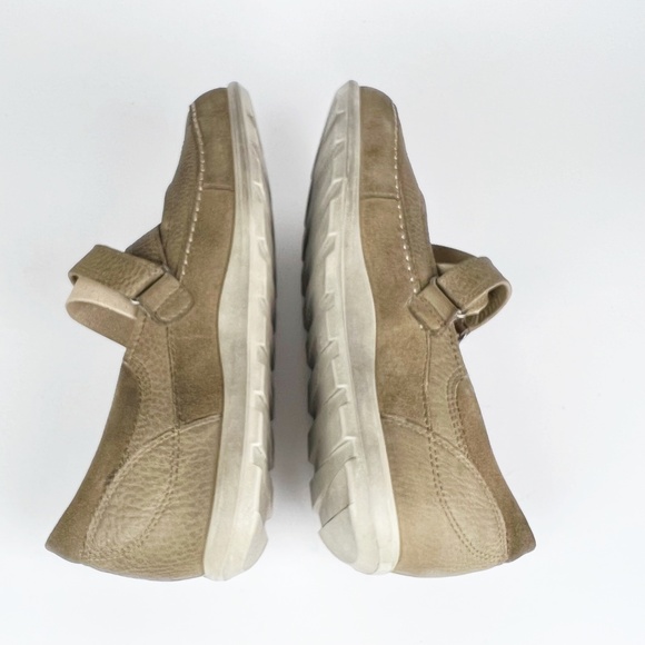 Ecco Cayla Womens Mary Jane Comfort Shoes Crisscross Navajo Brown Leather 40 - Picture 8 of 9